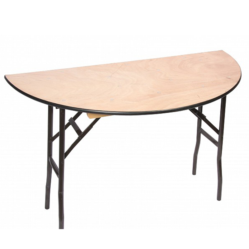 5' D End Table/Semi Circle