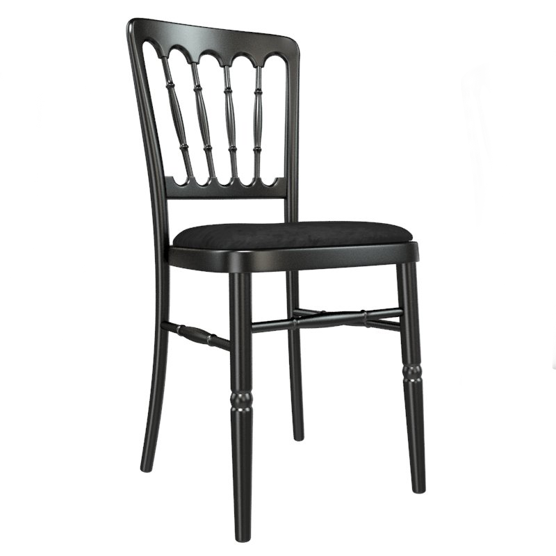Black Banqueting Chair hire
